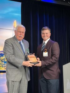 Frank Tabert with Joe Evans